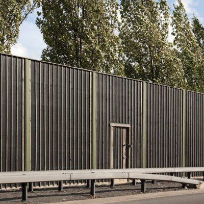 Arbus North Norwich Distributor Road Environmental Acoustic Barrier Fence